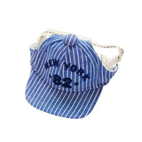 Maxbell Maxbell Small Fresh Blue Striped Baseball Cap for Pet Dog Outdoor Accessories L