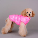 Maxbell Maxbell Pet Dog Puppy Cat Clothing Supplies Winter Warm Padded Coat Down Jacket Vest Apparel Outfit Pink XS