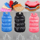 Maxbell Maxbell Pet Dog Puppy Cat Clothing Supplies Winter Warm Padded Coat Down Jacket Vest Apparel Outfit Pink XS