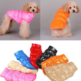 Maxbell Maxbell Pet Dog Puppy Cat Clothing Supplies Winter Warm Padded Coat Down Jacket Vest Apparel Outfit Pink XS