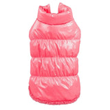 Maxbell Maxbell Pet Dog Puppy Cat Clothing Supplies Winter Warm Padded Coat Down Jacket Vest Apparel Outfit Pink L