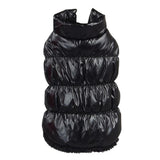 Maxbell Maxbell Pet Dog Puppy Cat Clothing Supplies Winter Warm Padded Coat Down Jacket Vest Apparel Outfit Black S