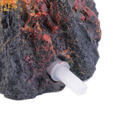 Maxbell Maxbell Super Sucker Mounted Underwater Volcano Aquarium Ornament Fish Tank Decor