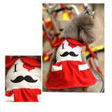 Maxbell Maxbell Cute Moustache Pattern Dog Puppy Dresses Skirt Pet Fancy Costume Clothes XS