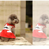 Maxbell Maxbell Cute Moustache Pattern Dog Puppy Dresses Skirt Pet Fancy Costume Clothes XS