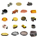Maxbell Maxbell Reptile Feeding Bowl Food Water Resin Dish Pet Vivarium Tortoise Gecko #1