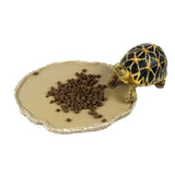 Maxbell Maxbell Reptile Feeding Bowl Food Water Resin Dish Pet Vivarium Tortoise Gecko #2