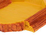 Maxbell Maxbell Reptile Feeding Bowl Food Water Resin Dish Pet Vivarium Tortoise Gecko #9
