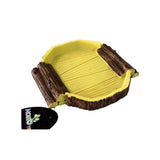 Maxbell Maxbell Reptile Feeding Bowl Food Water Resin Dish Pet Vivarium Tortoise Gecko #9