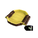 Maxbell Maxbell Reptile Feeding Bowl Food Water Resin Dish Pet Vivarium Tortoise Gecko #9