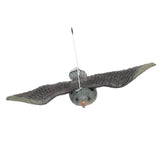 Maxbell 2Pcs Realistic Flying Bird Hawk Decoy Pigeon Crow Scarecrow Hunting Scarer