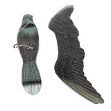 Maxbell 2Pcs Realistic Flying Bird Hawk Decoy Pigeon Crow Scarecrow Hunting Scarer
