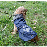 Maxbell Maxbell Pet Dog Clothes Puppy Winter Waterproof Nylon Warm Jacket Vest Blue S