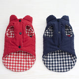 Maxbell Maxbell Pet Dog Peach Hearts Embroidery Vest Cotton Clothes Puppy Apparel Red L