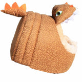 Maxbell Maxbell Soft Pet Kennel Cute Dinosaur Warm Bed House Small Dog Cat Puppy House S
