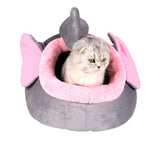 Maxbell Maxbell Soft Pet Kennel Cute Elephant Warm Bed House Small Dog Cat Puppy House S