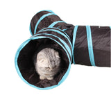 Maxbell Maxbell 3 Ways Folding Portable Pet Cat Tunnel Dog Kitten Toys Playing Tube w/ Ball