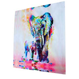 Maxbell Maxbell Home Bedroom Kids Room Wall Decor Canvas Modern Decor Wall Art Painting Picture Elephants Print Pattern Charms 30cm*30cm