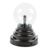 8xMagic USB Sphere   Lamp Light Party Black Base Glass Plasma Ball
