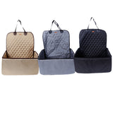 Maxbell Maxbell Pet Dog Car Seat Protect Cover Washable Bed Mat Hammock Pad Waterproof Mat Black