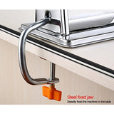 Stainless Steel 3-Cutting Dies Pasta Lasagne Spaghetti Maker Machine Cutter