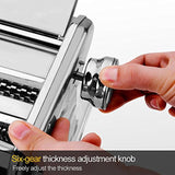 Stainless Steel 3-Cutting Dies Pasta Lasagne Spaghetti Maker Machine Cutter