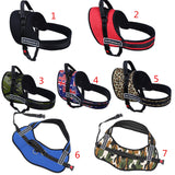 Maxbell Maxbell Comfortable Dog Pet Adjustable Vest Chest Harness Green Camouflage Size M