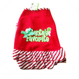 Maxbell Maxbell Cute Stripe Dog Puppy Dresses Skirt Pet Fancy Costume Christmas Clothes XS