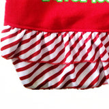Maxbell Maxbell Cute Stripe Dog Puppy Dresses Skirt Pet Fancy Costume Christmas Clothes XS