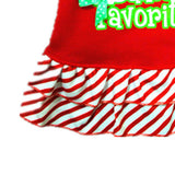 Maxbell Maxbell Cute Stripe Dog Puppy Dresses Skirt Pet Fancy Costume Christmas Clothes XS
