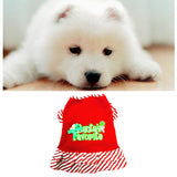 Maxbell Maxbell Cute Stripe Dog Puppy Dresses Skirt Pet Fancy Costume Christmas Clothes XS
