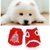 Maxbell Maxbell Pet Dog Puppy Cat Apperal Jumpsuit Clothes Xmas Costume Chrismas Outfit  XS