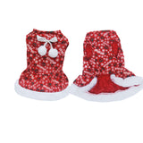 Maxbell Maxbell Puppy Outfit Pet Chrismas Dress Dog Cat Hoody Jumper Clothes Xmas Costume M