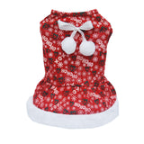 Maxbell Maxbell Puppy Outfit Pet Chrismas Dress Dog Cat Hoody Jumper Clothes Xmas Costume M