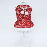 Maxbell Maxbell Puppy Outfit Pet Chrismas Dress Dog Cat Hoody Jumper Clothes Xmas Costume M