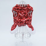 Maxbell Maxbell Puppy Outfit Pet Chrismas Dress Dog Cat Hoody Jumper Clothes Xmas Costume M