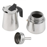 9 Cups Stainless Steel Moka Espresso Coffee Maker Percolator Stove Top Pot