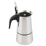 9 Cups Stainless Steel Moka Espresso Coffee Maker Percolator Stove Top Pot