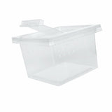 Maxbell Maxbell 10x Pet Aquatic Reptile Breeding Box Transport Case Feeding Hatching Tank H1