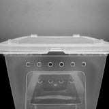 Maxbell Maxbell Pet Aquatic Reptile Breeding Box Transport Case Feeding Hatching Tank H4