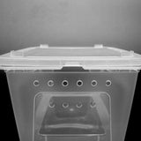 Maxbell Maxbell Pet Aquatic Reptile Breeding Box Transport Case Feeding Hatching Tank H5