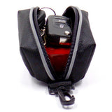 Maxbell Maxbell Portable Dog Walking Poo Bags Pet Disposable Bag Holder w/Plastic Hasp Black