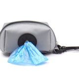 Maxbell Maxbell Portable Dog Walking Poo Bags Pet Disposable Bag Holder w/Plastic Hasp Grey