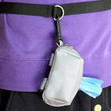 Maxbell Maxbell Portable Dog Walking Poo Bags Pet Disposable Bag Holder w/Plastic Hasp Grey