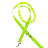 Maxbell Maxbell Elastic Pet Dog Nylon Running Jogging Walking Strap Leash Harness Set Green