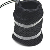 Maxbell Maxbell Elastic Pet Dog Puppy Running Jogging Walking Strap Leash Harness Set Black