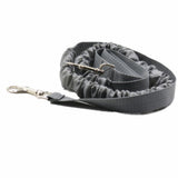 Maxbell Maxbell Elastic Pet Dog Puppy Running Jogging Walking Strap Leash Harness Set Grey