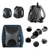 Maxbell Maxbell Cat Dog Carrier Backpack Breathable Mesh Pet Travel Bag Tote with Soft Pad S