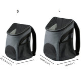 Maxbell Maxbell Cat Dog Carrier Backpack Breathable Mesh Pet Travel Bag Tote with Soft Pad L