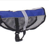Maxbell Maxbell Reflective Mesh Pet Dog Chest Harness Strap Training Walk Collar Vest Blue M